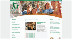 Desktop Screenshot of familienbund-wuerzburg.de